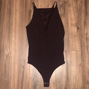 Express purple bodysuit